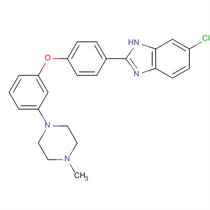 919088-28-1  1H-Benzimidazole,6-chloro-2-[4-[3-(4-methyl-1-piperazinyl)phenoxy]phenyl]-