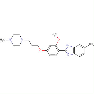 919088-36-1  1H-Benzimidazole,2-[2-methoxy-4-[3-(4-methyl-1-piperazinyl)propoxy]phenyl]-6-methyl-