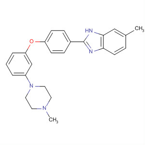 919088-38-3  1H-Benzimidazole,6-methyl-2-[4-[3-(4-methyl-1-piperazinyl)phenoxy]phenyl]-