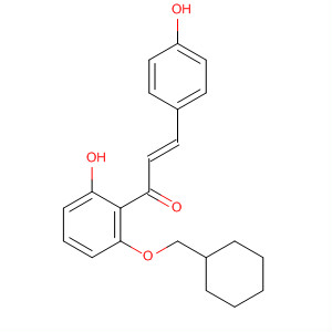 919092-34-5  2-Propen-1-one,1-[2-(cyclohexylmethoxy)-6-hydroxyphenyl]-3-(4-hydroxyphenyl)-, (2E)-