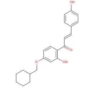 919092-36-7  2-Propen-1-one,1-[4-(cyclohexylmethoxy)-2-hydroxyphenyl]-3-(4-hydroxyphenyl)-, (2E)-