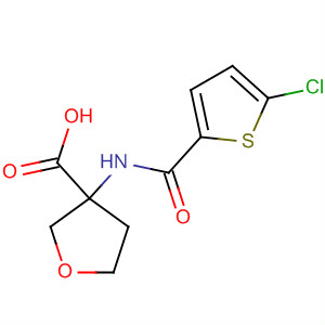 919098-96-7  3-Furancarboxylic acid,3-[[(5-chloro-2-thienyl)carbonyl]amino]tetrahydro-