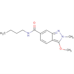 919107-51-0  2H-Indazole-6-carboxamide, N-butyl-3-methoxy-2-methyl- 919107-51-0  2H-Indazole-6-carboxamide, N-butyl-3-methoxy-2-methyl-