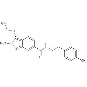 919107-66-7  2H-Indazole-6-carboxamide,3-ethoxy-2-methyl-N-[2-(4-methylphenyl)ethyl]-