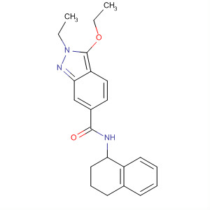 919108-90-0  2H-Indazole-6-carboxamide,3-ethoxy-2-ethyl-N-(1,2,3,4-tetrahydro-1-naphthalenyl)- 919108-90-0  2H-Indazole-6-carboxamide,3-ethoxy-2-ethyl-N-(1,2,3,4-tetrahydro-1-naphthalenyl)-