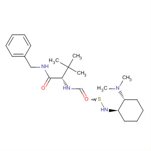 919113-01-2  Butanamide,2-[[[[(1R,2R)-2-(dimethylamino)cyclohexyl]amino]thioxomethyl]amino]-3,3-dimethyl-N-(phenylmethyl)-, (2S)-
