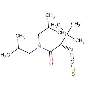 919113-10-3  Butanamide, 2-isothiocyanato-3,3-dimethyl-N,N-bis(2-methylpropyl)-,(2S)-