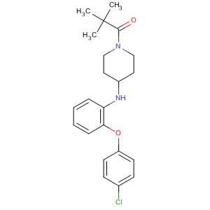 919118-49-3  1-Propanone,1-[4-[[2-(4-chlorophenoxy)phenyl]amino]-1-piperidinyl]-2,2-dimethyl-