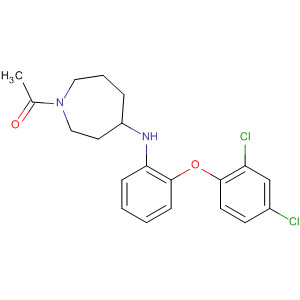 919118-63-1  Ethanone,1-[4-[[2-(2,4-dichlorophenoxy)phenyl]amino]hexahydro-1H-azepin-1-yl]-