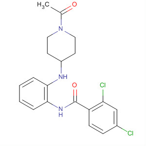 919118-88-0  Benzamide, N-[2-[(1-acetyl-4-piperidinyl)amino]phenyl]-2,4-dichloro-