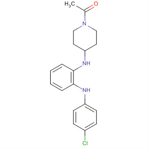 919119-17-8  Ethanone, 1-[4-[[2-[(4-chlorophenyl)amino]phenyl]amino]-1-piperidinyl]-