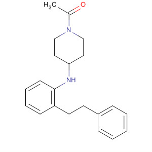 919119-18-9  Ethanone, 1-[4-[[2-(2-phenylethyl)phenyl]amino]-1-piperidinyl]-