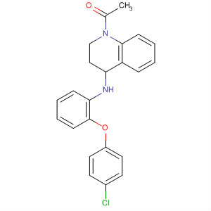 919119-19-0  Ethanone,1-[4-[[2-(4-chlorophenoxy)phenyl]amino]-3,4-dihydro-1(2H)-quinolinyl]-