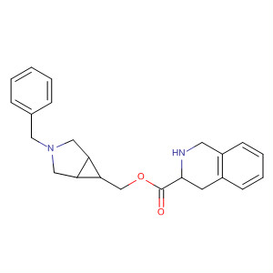 919119-36-1  3-Isoquinolinecarboxylic acid, 1,2,3,4-tetrahydro-,[3-(phenylmethyl)-3-azabicyclo[3.1.0]hex-6-yl]methyl ester
