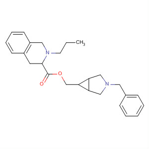 919119-37-2  3-Isoquinolinecarboxylic acid, 1,2,3,4-tetrahydro-2-propyl-,[3-(phenylmethyl)-3-azabicyclo[3.1.0]hex-6-yl]methyl ester