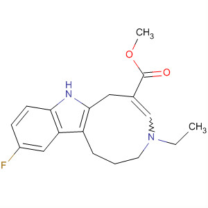 919120-61-9  Azonino[5,6-b]indole-6-carboxylic acid,4-ethyl-11-fluoro-1,2,3,4,7,8-hexahydro-, methyl ester