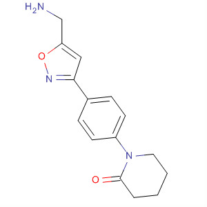 919121-23-6  2-Piperidinone, 1-[4-[5-(aminomethyl)-3-isoxazolyl]phenyl]-