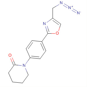 919121-99-6  2-Piperidinone, 1-[4-[4-(azidomethyl)-2-oxazolyl]phenyl]-