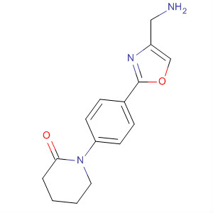 919122-00-2  2-Piperidinone, 1-[4-[4-(aminomethyl)-2-oxazolyl]phenyl]-