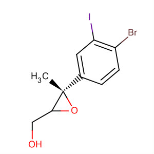 919124-11-1  2-Oxiranemethanol, 3-(4-bromo-3-iodophenyl)-3-methyl-, (2S,3S)-