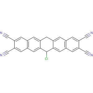 919273-10-2  2,3,9,10-Pentacenetetracarbonitrile, 6-chloro-6,13-dihydro- 919273-10-2  2,3,9,10-Pentacenetetracarbonitrile, 6-chloro-6,13-dihydro-