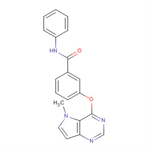919280-40-3  Benzamide, 3-[(5-methyl-5H-pyrrolo[3,2-d]pyrimidin-4-yl)oxy]-N-phenyl-