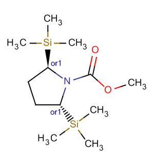 919286-39-8  1-Pyrrolidinecarboxylic acid, 2,5-bis(trimethylsilyl)-, methyl ester,(2R,5R)-rel-