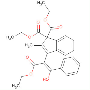 919287-51-7  1H-Indene-1,1-dicarboxylic acid,3-[(1Z)-1-(ethoxycarbonyl)-2-hydroxy-2-phenylethenyl]-2-methyl-,1,1-diethyl ester