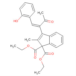 919287-53-9  1H-Indene-1,1-dicarboxylic acid,3-[1-(Z)-(hydroxyphenylmethylene)-2-oxopropyl]-2-methyl-, 1,1-diethylester