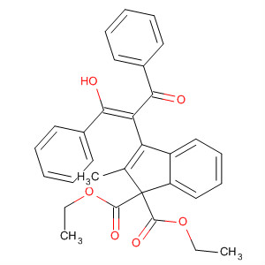 919287-54-0  1H-Indene-1,1-dicarboxylic acid,3-[(1Z)-1-benzoyl-2-hydroxy-2-phenylethenyl]-2-methyl-, 1,1-diethyl ester