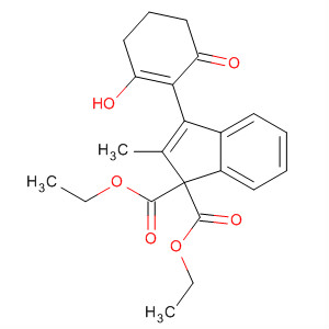 919287-55-1  1H-Indene-1,1-dicarboxylic acid,3-(2-hydroxy-6-oxo-1-cyclohexen-1-yl)-2-methyl-, 1,1-diethyl ester