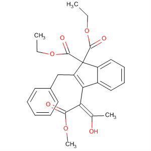 919287-58-4  1H-Indene-1,1-dicarboxylic acid,3-[(1Z)-2-hydroxy-1-(methoxycarbonyl)-1-propen-1-yl]-2-(phenylmethyl)-,1,1-diethyl ester