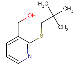 919291-35-3  3-Pyridinemethanol, 2-[(2,2-dimethylpropyl)thio]-