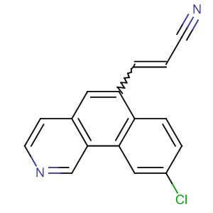 919293-17-7  2-Propenenitrile, 3-(9-chlorobenz[h]isoquinolin-6-yl)-
