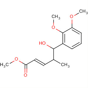 919296-37-0  2-Pentenoic acid, 5-(2,3-dimethoxyphenyl)-5-hydroxy-4-methyl-, methylester, (2E)-