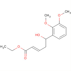 919296-45-0  2-Pentenoic acid, 5-(2,3-dimethoxyphenyl)-5-hydroxy-, ethyl ester, (2E)-