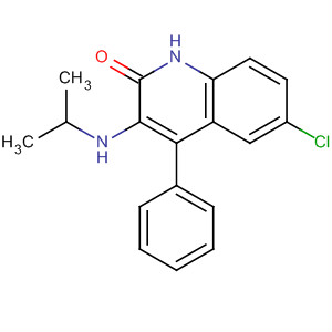 919296-59-6  2(1H)-Quinolinone, 6-chloro-3-[(1-methylethyl)amino]-4-phenyl-