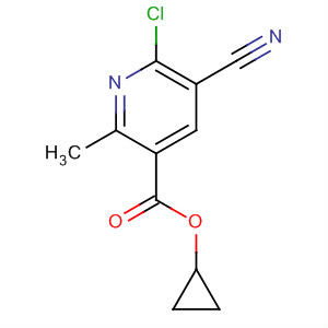 919354-28-2  3-Pyridinecarboxylic acid, 6-chloro-5-cyano-2-methyl-, cyclopropyl ester