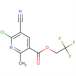 919354-30-6  3-Pyridinecarboxylic acid, 6-chloro-5-cyano-2-methyl-,2,2,2-trifluoroethyl ester