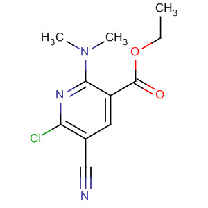 919354-53-3  3-Pyridinecarboxylic acid, 6-chloro-5-cyano-2-(dimethylamino)-, ethylester