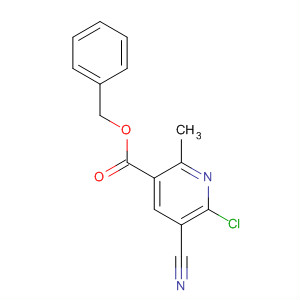 919354-62-4  3-Pyridinecarboxylic acid, 6-chloro-5-cyano-2-methyl-, phenylmethylester