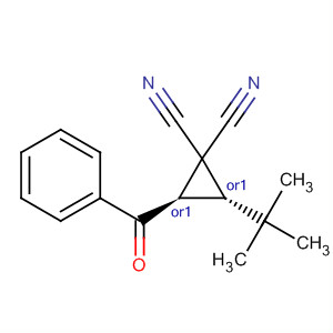 919361-31-2  1,1-Cyclopropanedicarbonitrile, 2-benzoyl-3-(1,1-dimethylethyl)-,(2R,3S)-rel-