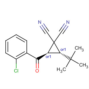 919361-33-4  1,1-Cyclopropanedicarbonitrile,2-(2-chlorobenzoyl)-3-(1,1-dimethylethyl)-, (2R,3S)-rel-