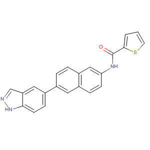 919362-56-4  2-Thiophenecarboxamide, N-[6-(1H-indazol-5-yl)-2-naphthalenyl]-