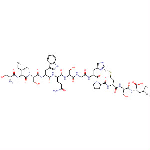 919363-24-9  L-Leucine,L-seryl-L-isoleucyl-L-seryl-L-tryptophyl-L-glutaminyl-L-serylglycyl-L-histidyl-L-prolyl-L-methionyl-L-seryl-