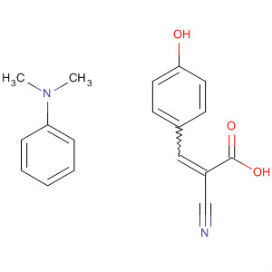 919475-21-1  2-Propenoic acid, 2-cyano-3-(4-hydroxyphenyl)-, compd. withN,N-dimethylbenzenamine (1:1)