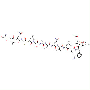 919479-58-6  L-Leucine,L-seryl-L-leucyl-L-glutaminyl-L-cysteinyl-L-leucyl-L-seryl-L-alanyl-L-threonyl-L-glutaminyl-L-valyl-L-leucyl-L-lysyl-L-a-glutamyl-L-phenylalanyl-