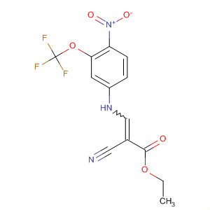 919481-98-4  2-Propenoic acid,2-cyano-3-[[4-nitro-3-(trifluoromethoxy)phenyl]amino]-, ethyl ester