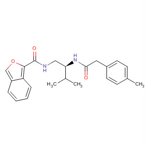 919484-45-0  2-Benzofurancarboxamide,N-[(2S)-3-methyl-2-[[2-(4-methylphenyl)acetyl]amino]butyl]-