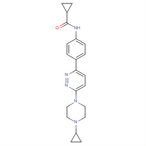 919495-51-5  Cyclopropanecarboxamide,N-[4-[6-(4-cyclopropyl-1-piperazinyl)-3-pyridazinyl]phenyl]-